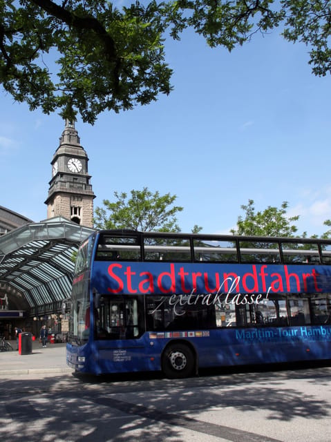 1-Day Hop-on/Hop-off Bus Tour of Hamburg Line D - A sensible way to use the 1-day ticket