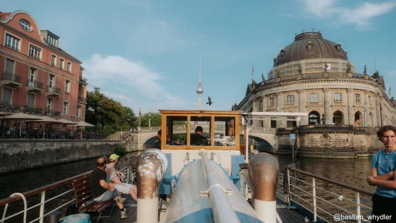1h Berlin-Cruise with 140 year old electrified steamship - Boarding opposite the Berlin Cathedral