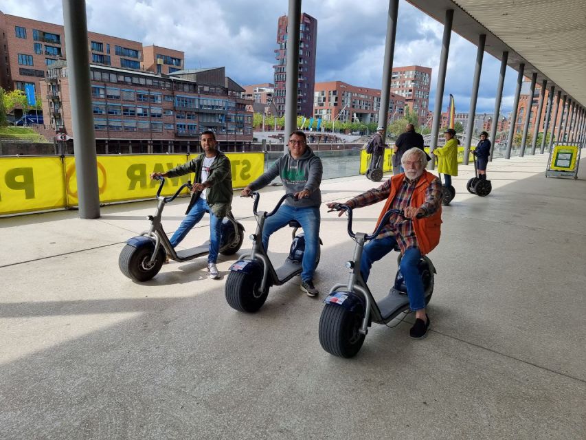 2 Hours Hamburg E-scooter Tour - Key points at a glance