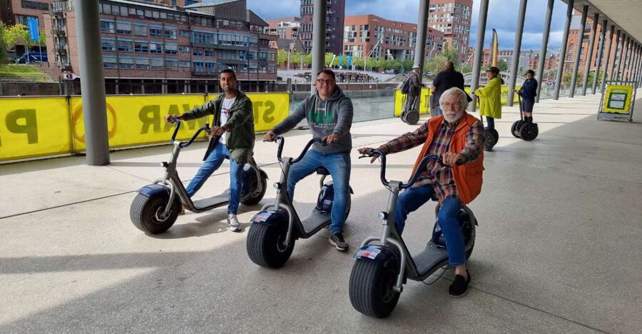 2 Hours Hamburg E-scooter Tour - Why a Segway works well in Hamburg