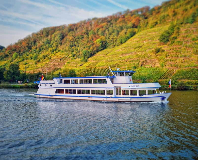 2-River Day-trip by boat to Koblenz and return from Alken - The return journey through the Rhine and Moselle