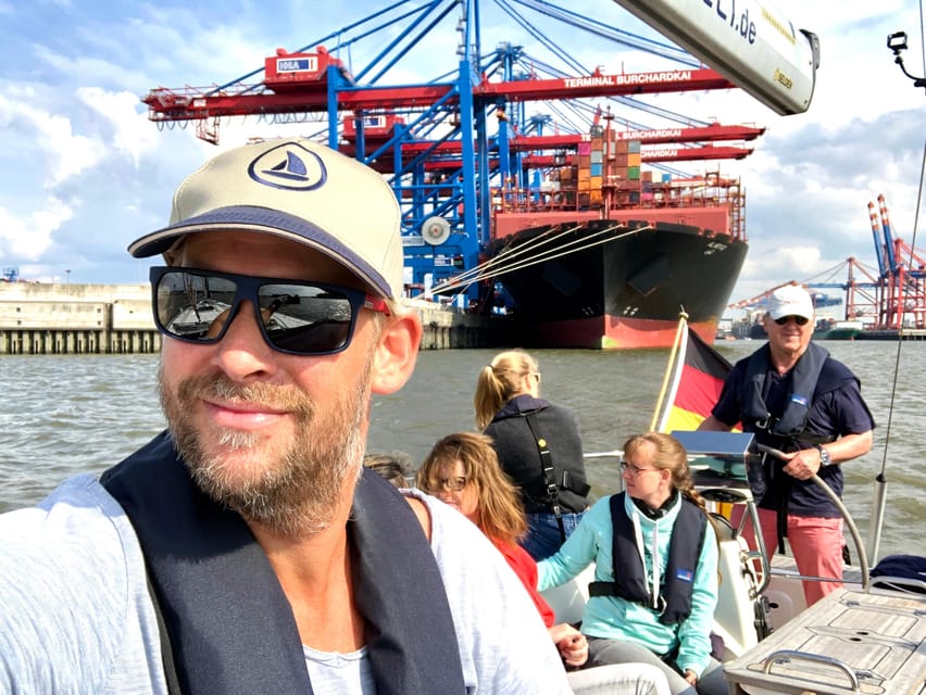 "After Work" - Sailing-Yacht Cruising Event, Hamburg/Elbe - Teufelsbrück, Airbus, and Mühlenberger Loch