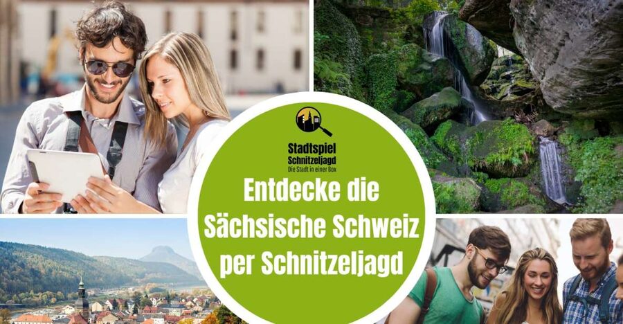 Bad Schandau: Scavenger Hunt through Saxon Switzerland - A puzzle box with a very flexible route