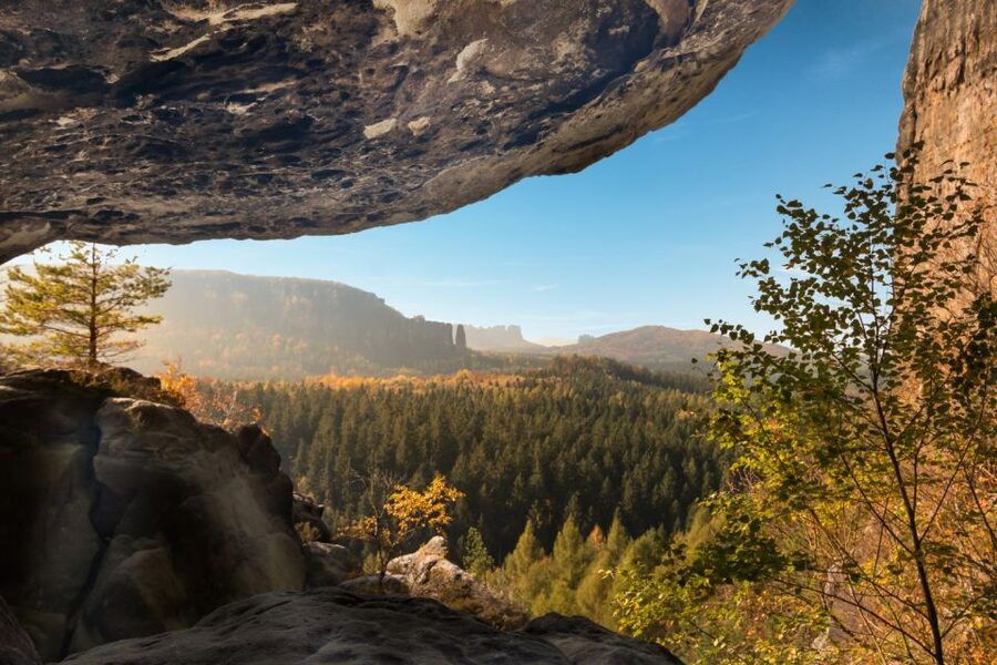 Bad Schandau: Scavenger Hunt through Saxon Switzerland - Riding the Kirnitzschtalbahn into the valley