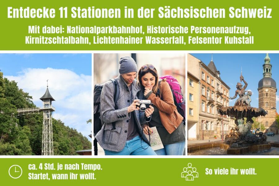 Bad Schandau: Scavenger Hunt through Saxon Switzerland - What comes in the box