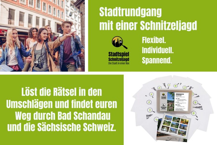 Bad Schandau: Scavenger Hunt through Saxon Switzerland - Beginning at the National Park train station