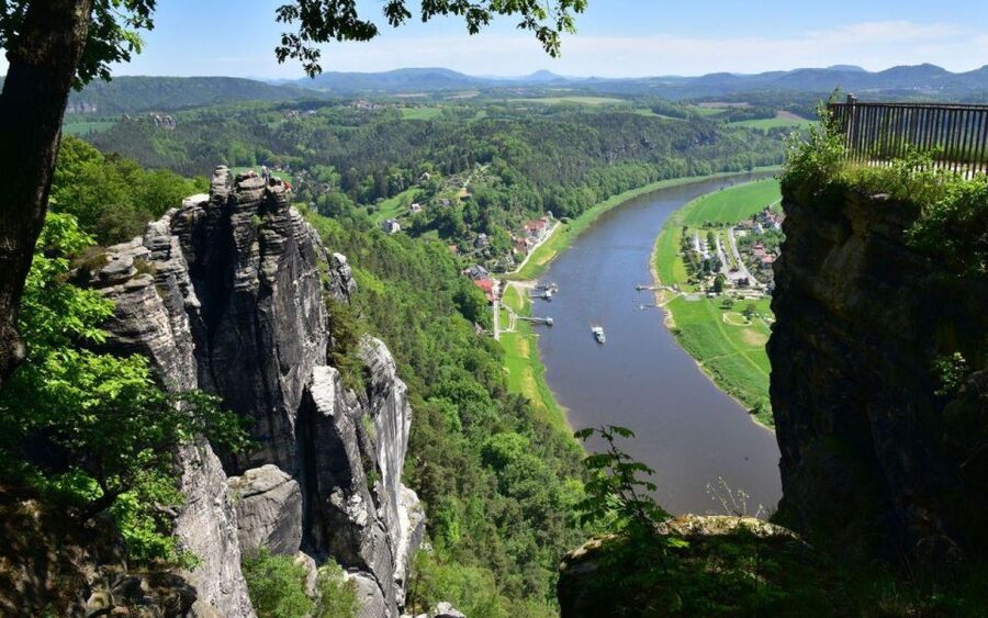 Bastei Bridge & Gorge Boat Ride - Day Trip from Dresden - Neurathen Castle and the walk through Rathen
