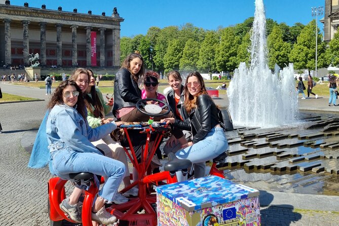 Beer Bike & Party Bike Highlights Berlin City Tour including pick-up - Potsdamer Platz in five minutes