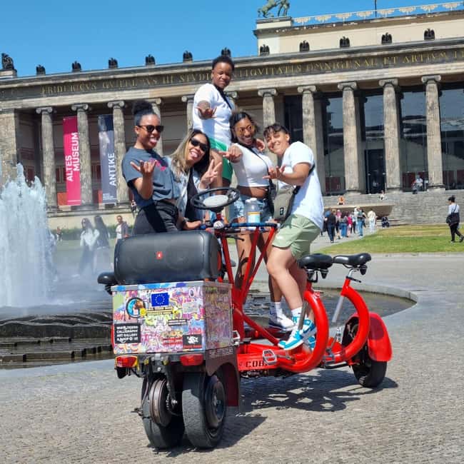 Beer Bike & Party Bike: Unforgettable Berlin City Tour incl. pickup - Martin-Gropius-Bau and Checkpoint Charlie