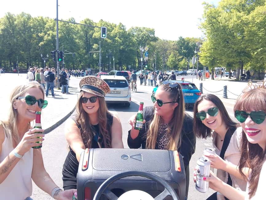 Beer Bike & Party Bike: Unforgettable Berlin City Tour incl. pickup - Gendarmenmarkt, Bebelplatz, and Museum Island