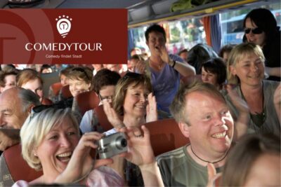 1.5-Hour Comedy Bus Tour in German