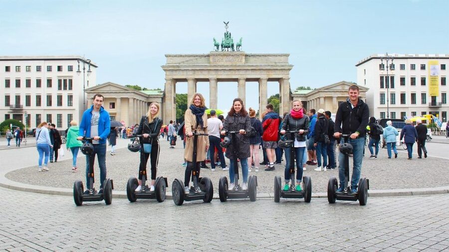 Berlin 2-Hour Segway Tour - Learning to ride before entering the city