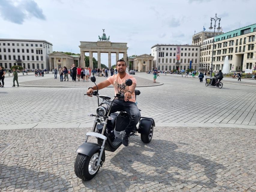 Berlin: 3-Hour Guided Small Group Fat Tire E-Scooter Tour - Key points at a glance