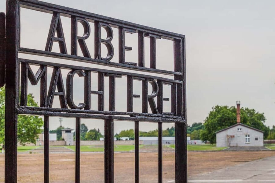 Berlin: Bus excursion to Sachsenhausen concentration camp - Entering the Sachsenhausen Memorial