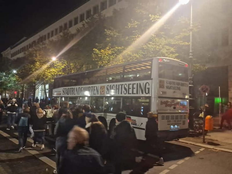 Berlin: Bus Tour by Night with Live Commentary - Key points to know before booking