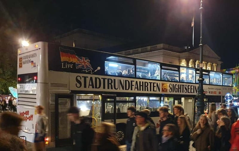 Berlin: Bus Tour by Night with Live Commentary - Who gets the most from this $28 tour