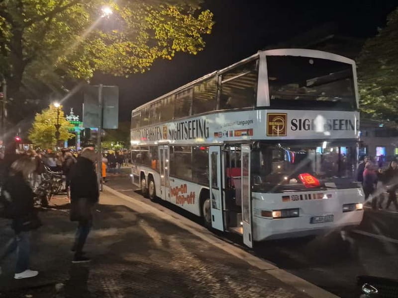Berlin: Bus Tour by Night with Live Commentary - Why Berlin looks different after dark