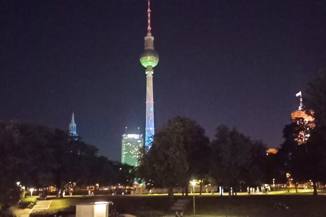 Berlin By Night by Private Minivan Highlights and Taylor made - Topography of Terror and original Wall remains