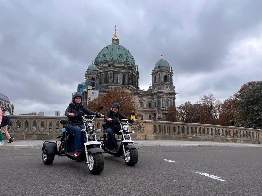 Berlin City: 2 Hour Guided Fat Tire E-Scooter Tour - The Holocaust Memorial requires a slower look