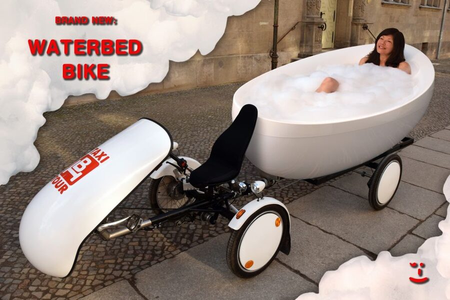 Berlin: City Sightseeing Tour in a Unique BedBike - Bebel Square and the option for more Berlin