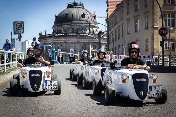 Berlin City Tour in a Mini Hotrod - Seeing Potsdamer Platz and the modern city