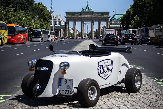 Berlin City Tour in a Mini Hotrod - Price, insurance, and the deposit