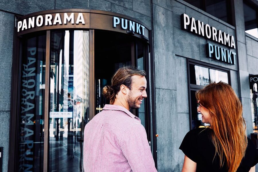 Berlin: Combo-Ticket for Panoramapunkt with Crémant at Café - Potsdamer Platz told in four major changes