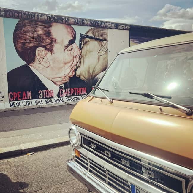 Berlin: DIY & Subculture Sightseeing in a 1972 Ford Van! - Inside the 1972 Ford Econoline