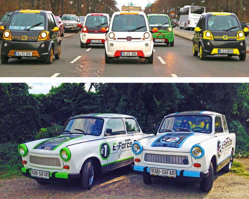 Berlin: E-Trabi City Tour - Taking the wheel in your private e-Trabi