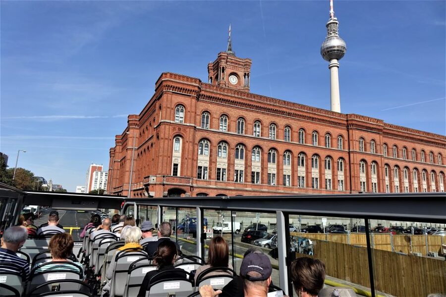 Berlin: East and West Hop-On Hop-Off Bus Tour - The East Side Gallery and Mercedes Platz
