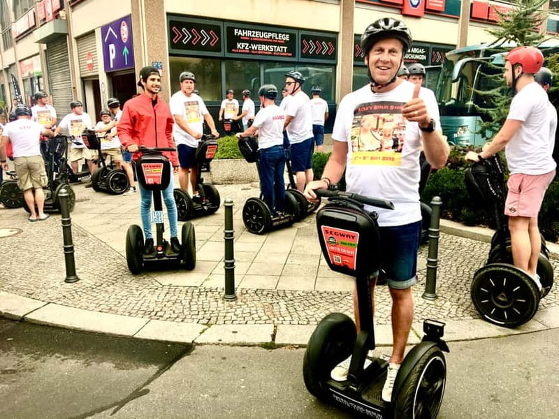 Berlin: East Meets West Segway tour Adventure - Checkpoint Charlie and the human side of the Cold War