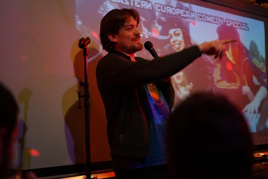 Berlin: Eastern European Comedy Special Ticket and Free Shot - A different kind of Berlin night out