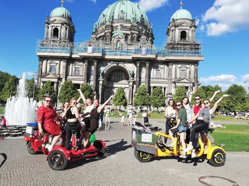 Berlin: Fun Private Guided Sightseeing Tours with Teambikes - Holocaust Memorial and Hitler’s bunker site