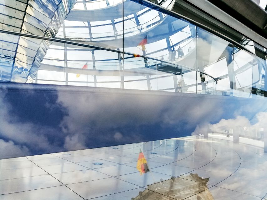 Berlin: Government Quarter Tour and Reichstag Dome Visit - Walking across the former East-West border