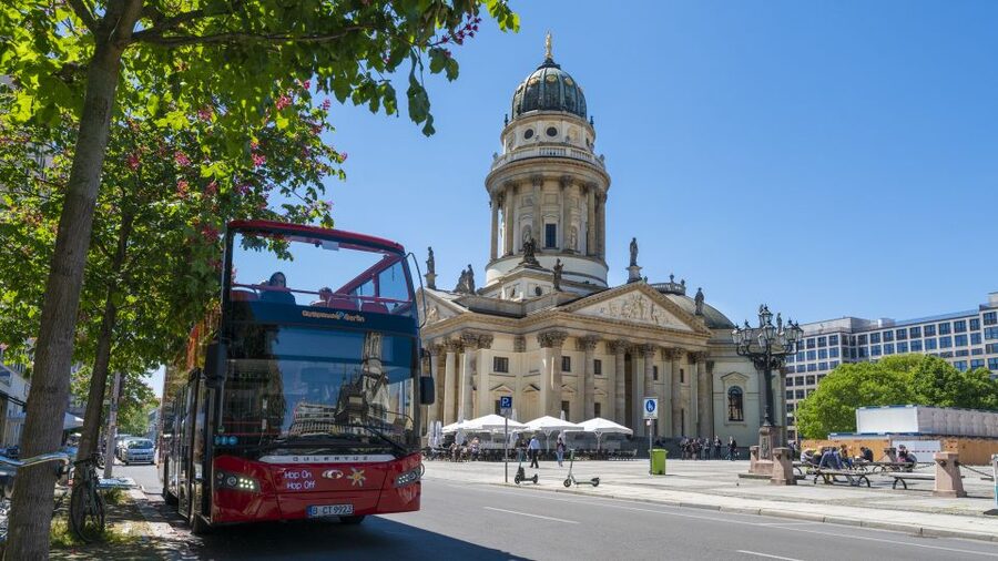 Berlin: Hop-On-Hop-Off Bus with Boat Cruise Option - Potsdamer Platz and the Berlin Wall story