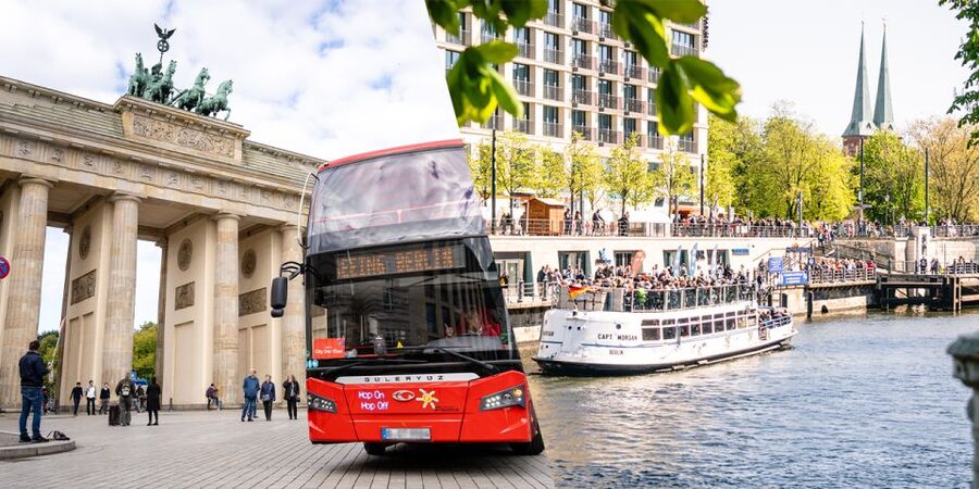 Berlin: Hop-On-Hop-Off Bus with Boat Cruise Option - Starting at Kurfürstendamm or Tauentzienstraße