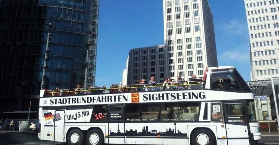 Berlin: Hop-On Hop-Off City Tour by Bus and Boat - Checkpoint Charlie and the formal heart of Berlin