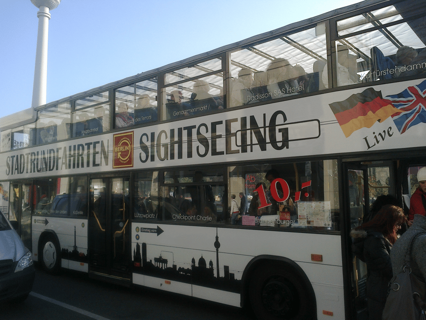Berlin: Hop-On Hop-Off City Tour by Bus and Boat - Unter den Linden, Brandenburg Gate, and the Reichstag