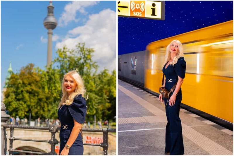 Berlin: Instagram Tour of the most visited spots - The viewpoint with the TV Tower behind you