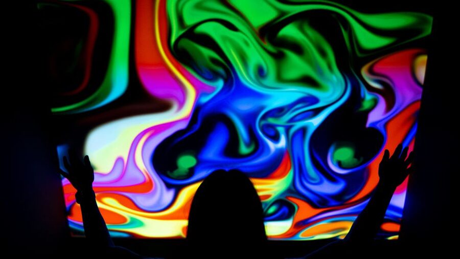 Berlin: Interactive DeJa Vu Museum Entrance Ticket - Projector rooms put you inside the artwork