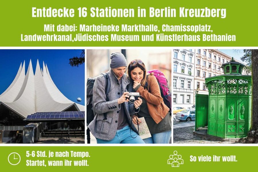 Berlin Kreuzberg: Scavenger Hunt Self-Guided Tour - Sixteen envelopes keep the group involved