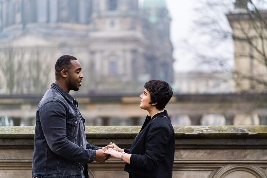Berlin Love Story: Surprise Proposal Photography Session - Photo quality, delivery, and the image count