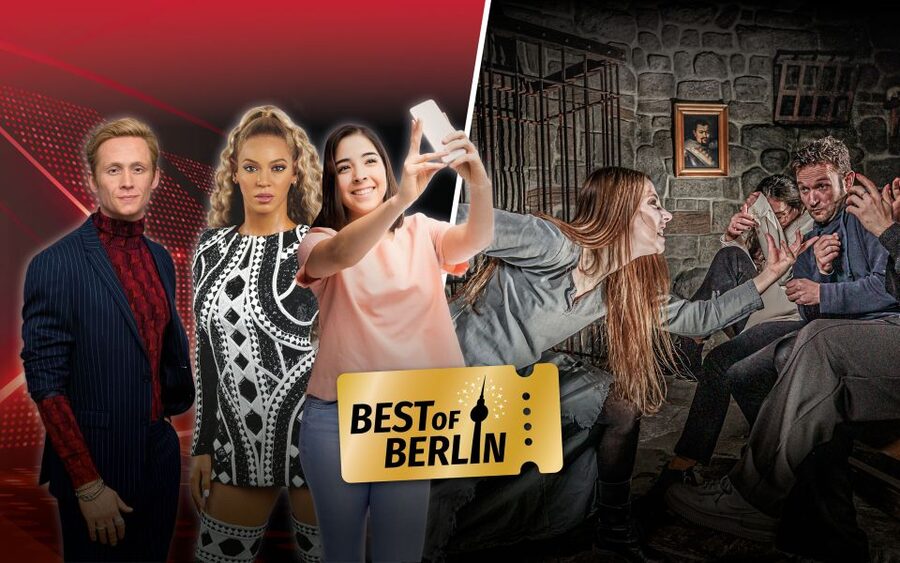 Berlin: Madame Tussauds Museum & Berlin Dungeon Combo Ticket - Two sides of Berlin in one ticket