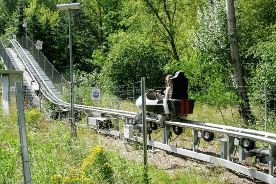Berlin: Nature Bobsled Run Ticket - The 500-metre descent and return lift