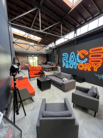 Race Factory Full-Motion Racing Simulator Ride