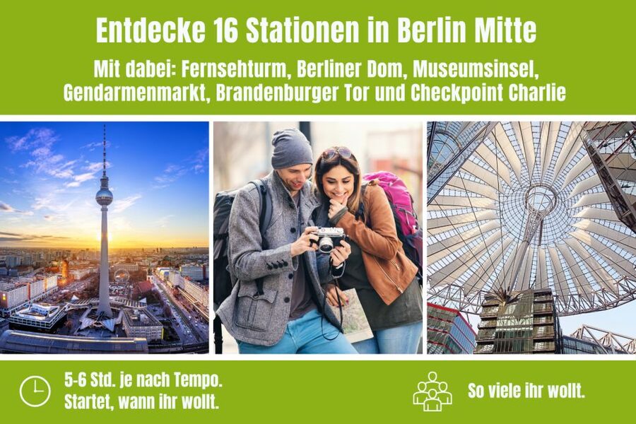 Berlin: Scavenger Hunt Self-Guided Tour - A city tour built around clues