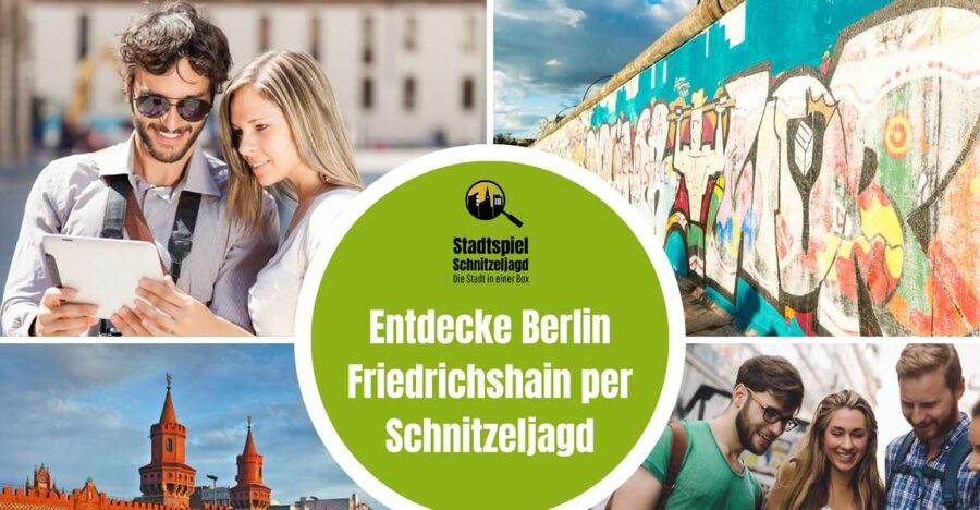 Berlin: Scavenger Hunt through Friedrichshain - Oberbaumbrücke and the eastern harbor