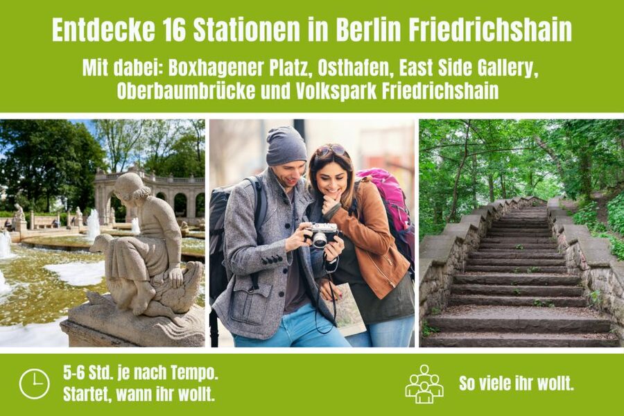 Berlin: Scavenger Hunt through Friedrichshain - Finishing at Volkspark Friedrichshain