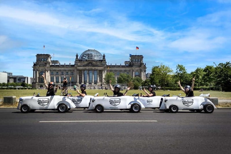 Berlin: Self-Drive City Sightseeing Tour in a Mini Hot Rod - Reichstag and Brandenburg Gate