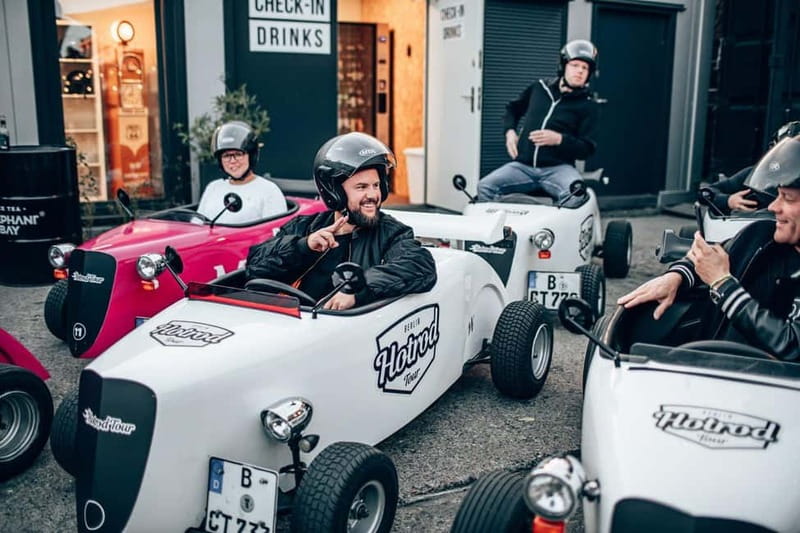 Berlin: Self-Drive City Sightseeing Tour in a Mini Hot Rod - Starting with the test drive at Revaler Strasse